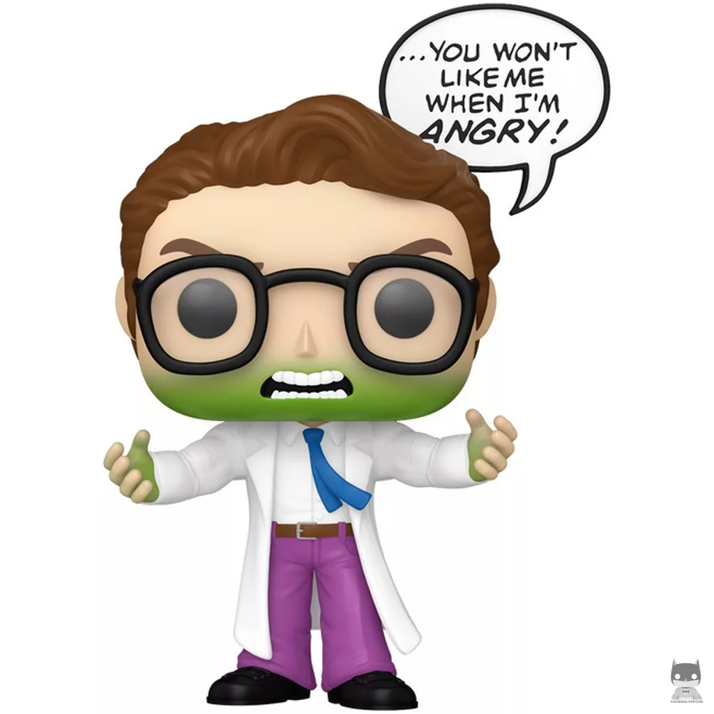 Figura Funko Pop! Bruce Banner (No me hagas enfadar) (Marvel Comics)