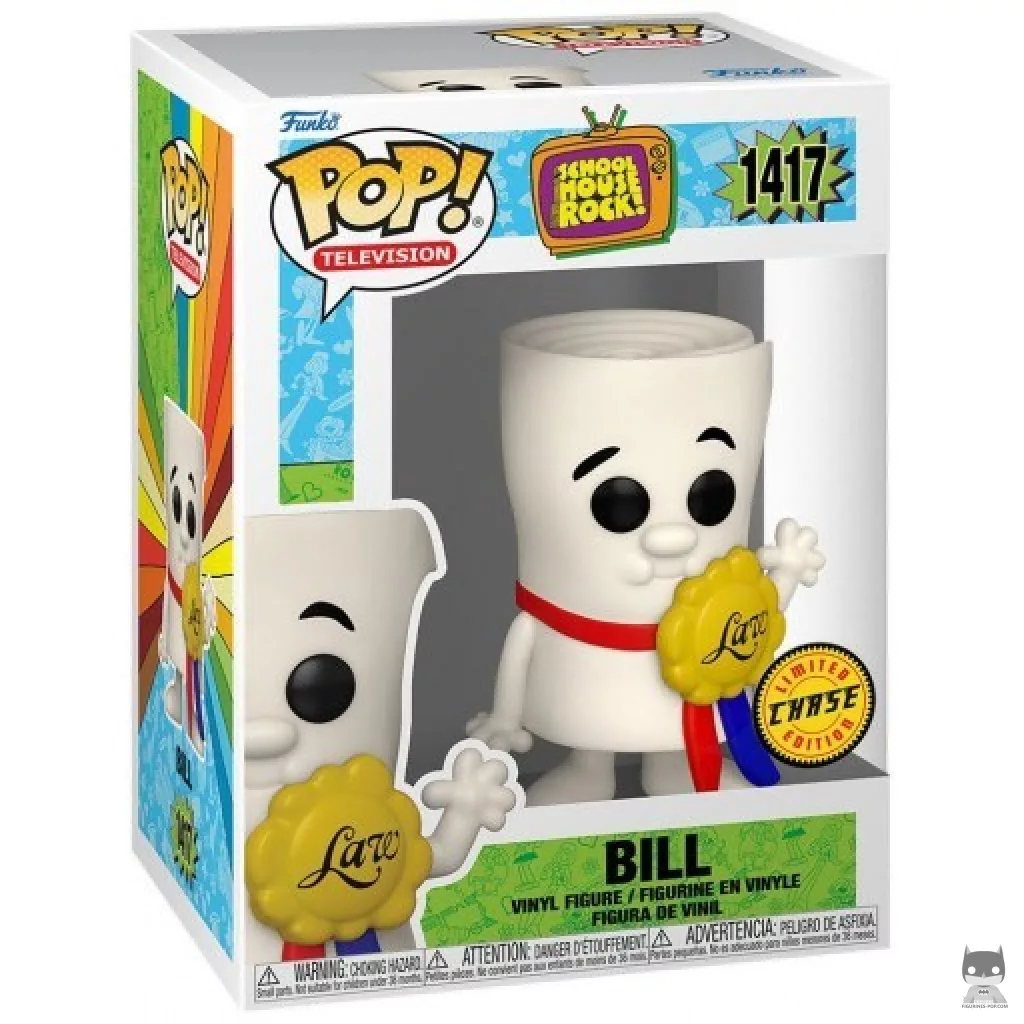 Figura Funko Pop! Bill (Chase) en su caja