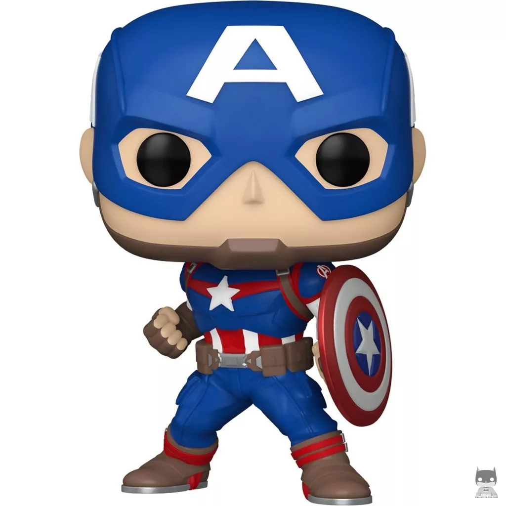 Figura Funko Pop! Capitán América (Marvel New Classics) (Marvel Comics)