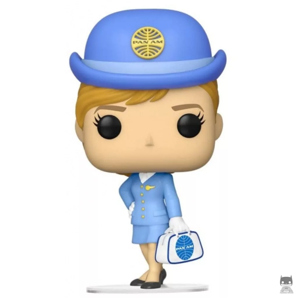 Figura Funko Pop! Azafata de Pan Am con bolso blanco (Ad Icons)