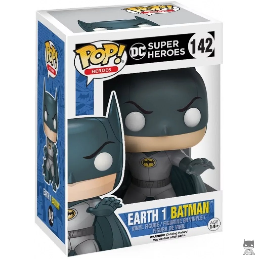 Figura Funko Pop! Batman de Tierra 1 en su caja