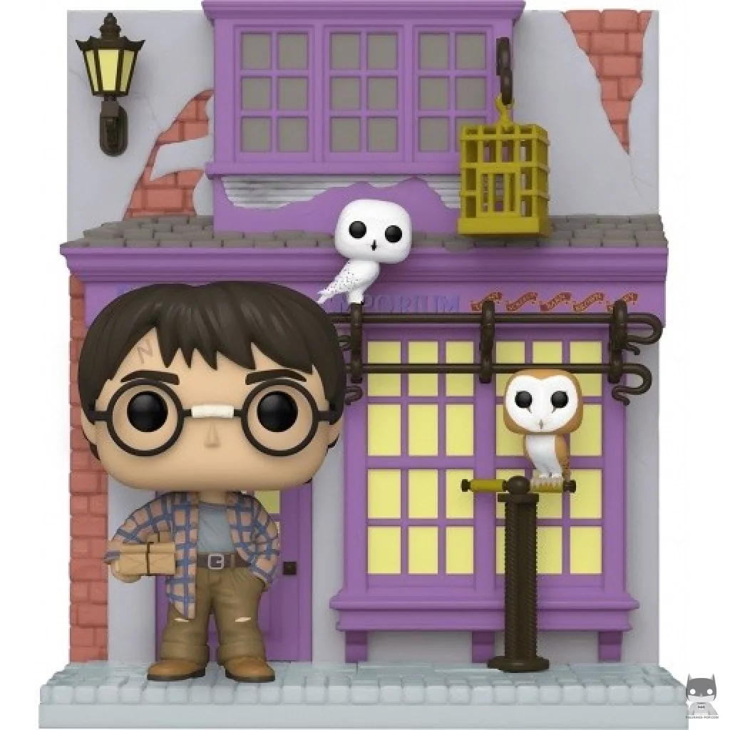 Figura Funko Pop! Harry Potter con el Emporio de la Lechuza (Callejón Diagon) (Harry Potter)