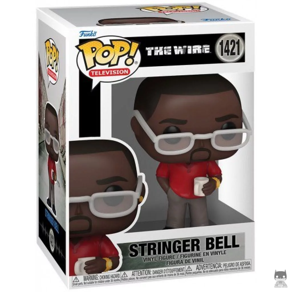 Figura Funko Pop! Stringer Bell en su caja