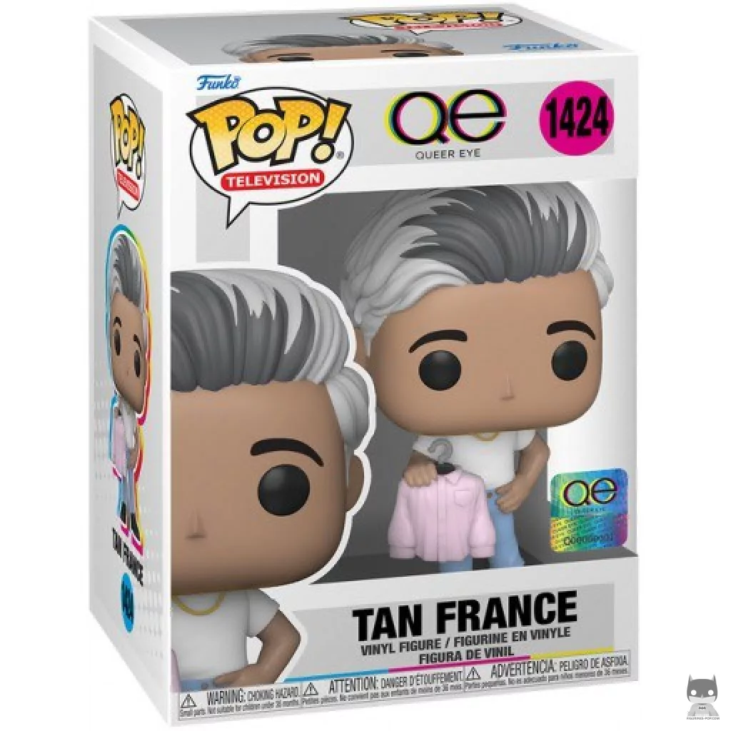 Figura Funko Pop! Tan France en su caja