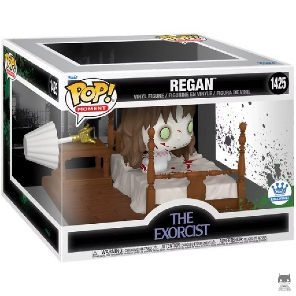 Figura Funko Pop! Regan en la cama en su caja