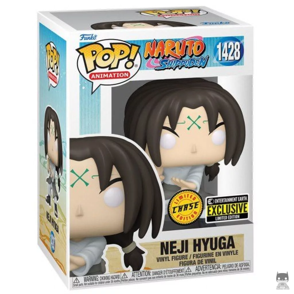 Figura Funko Pop! Neji Hyûga (Chase) en su caja
