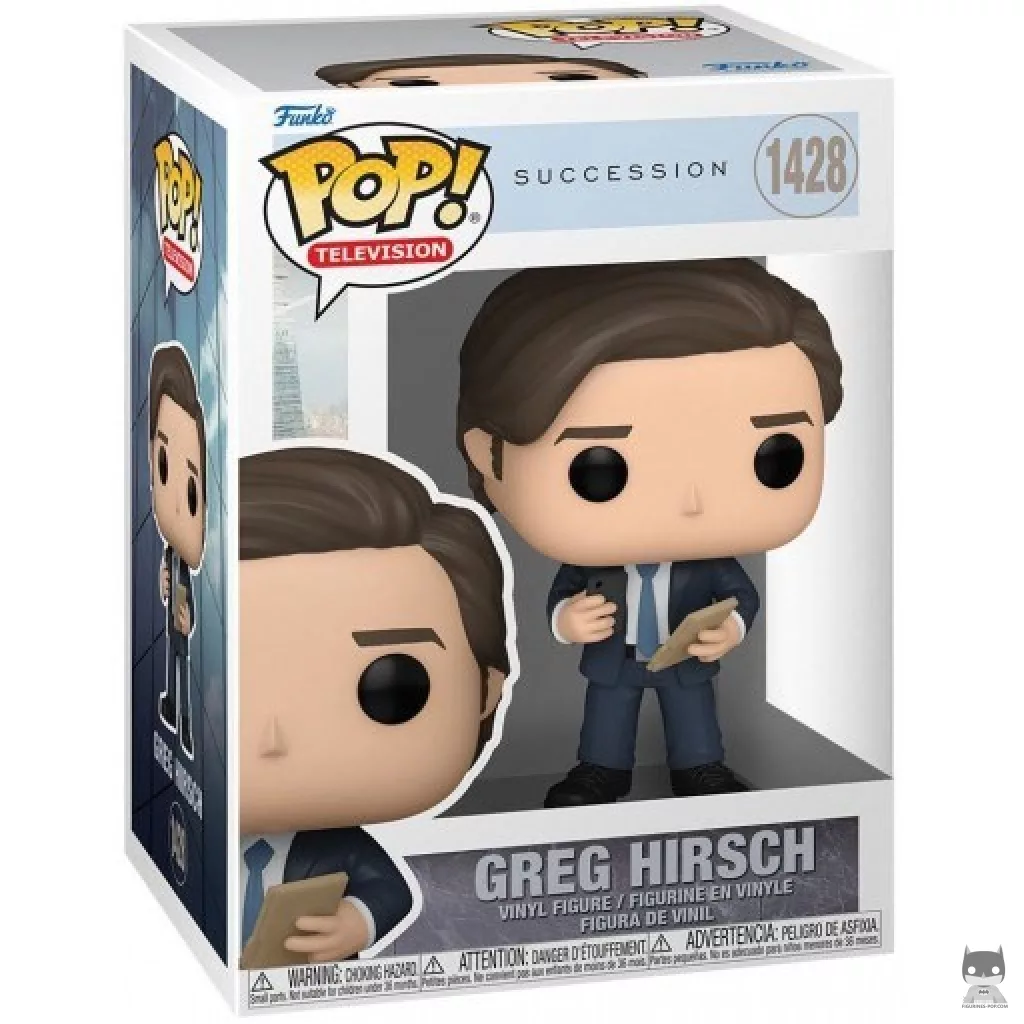 Figura Funko Pop! Greg Hirsh en su caja