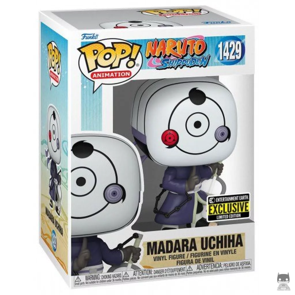 Figura Funko Pop! Madara Uchiha en su caja