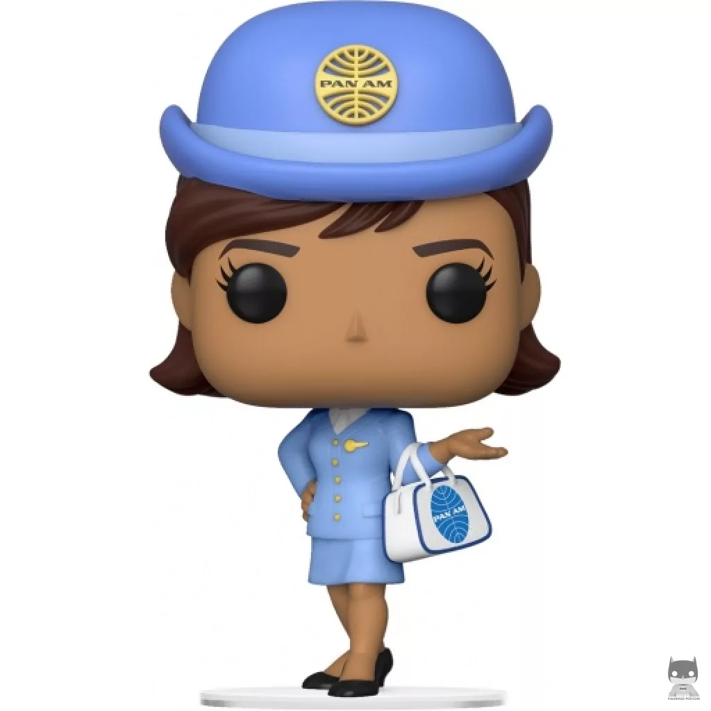 Figura Funko Pop! Azafata de Pan Am con bolso blanco (Ad Icons)