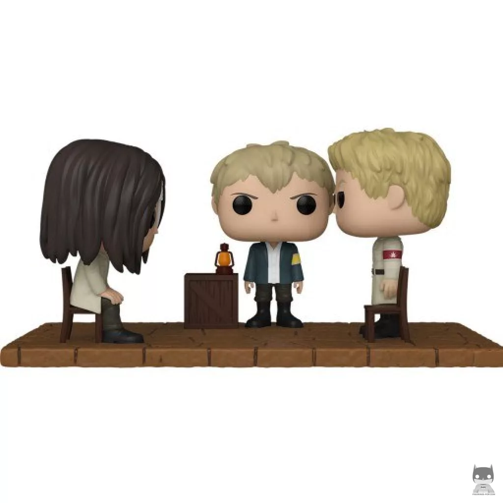 Figura Funko Pop! Eren se encuentra con Reiner (Ataque a los titanes (SNK))