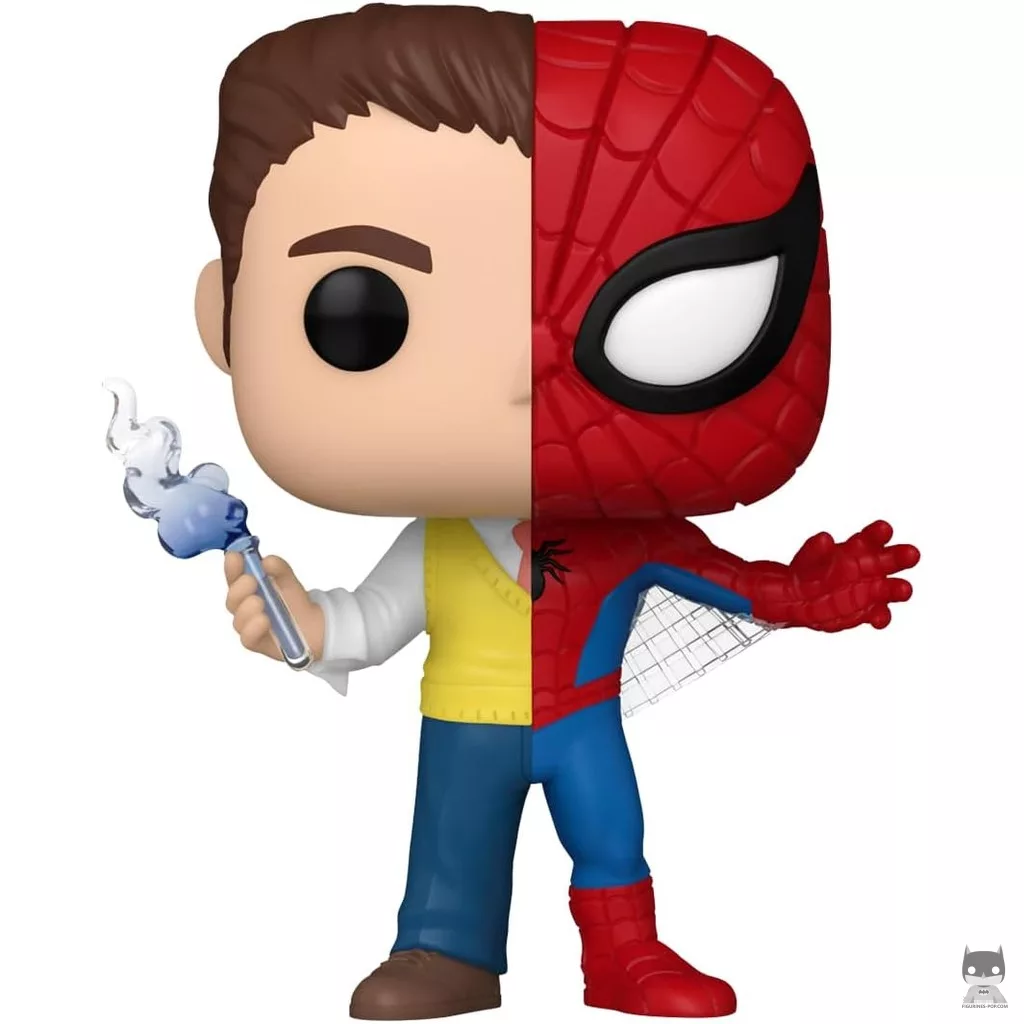 Figura Funko Pop! Peter Parker / Spider-Man (Split) (Marvel Comics)