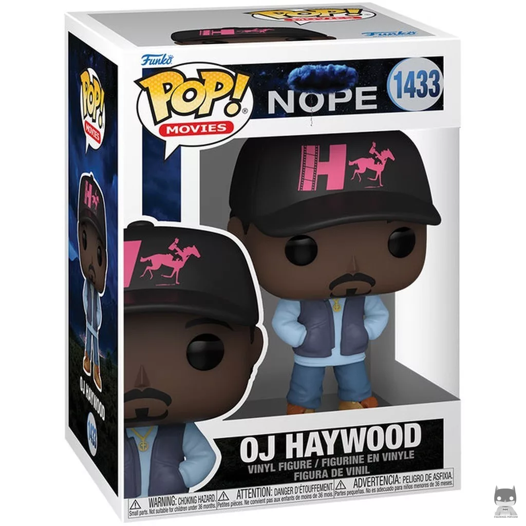 Figura Funko Pop! OJ Haywood en su caja