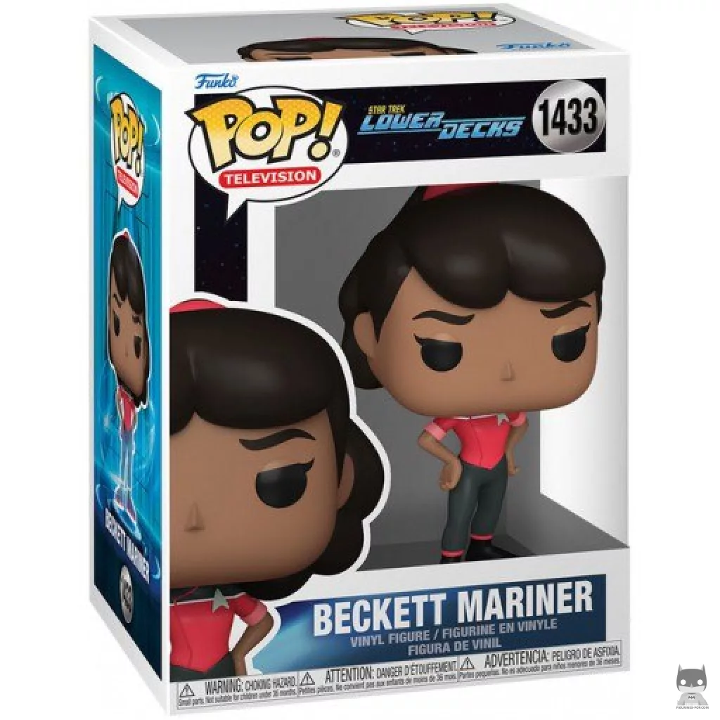 Figura Funko Pop! Beckett Mariner en su caja