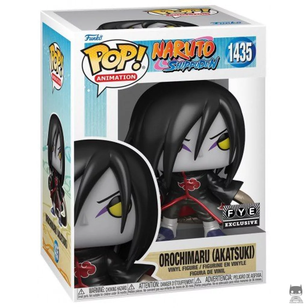 Figura Funko Pop! Orochimaru (Akatsuki) (Metalizado) en su caja