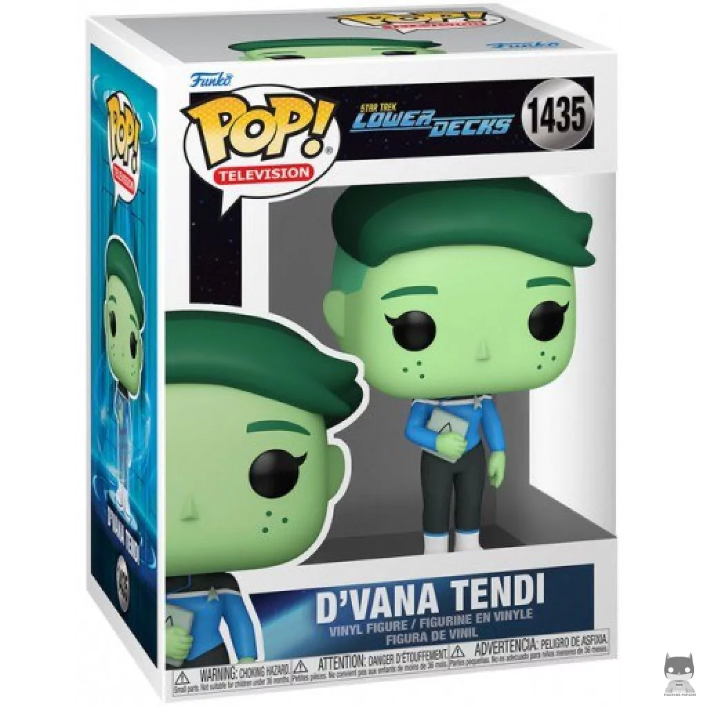 Figura Funko Pop! D'Vana Tendi en su caja