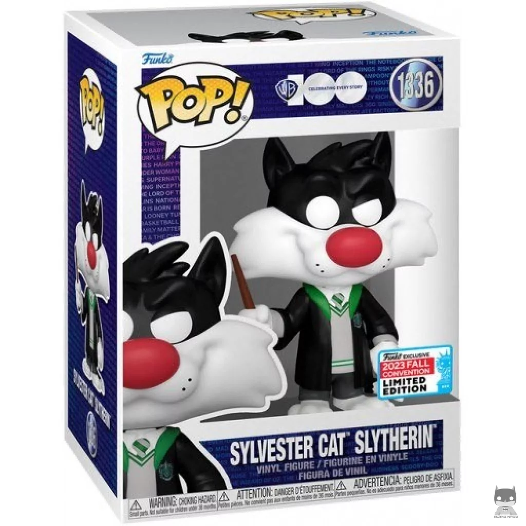Figura Funko Pop! Silvestre Slytherin en su caja