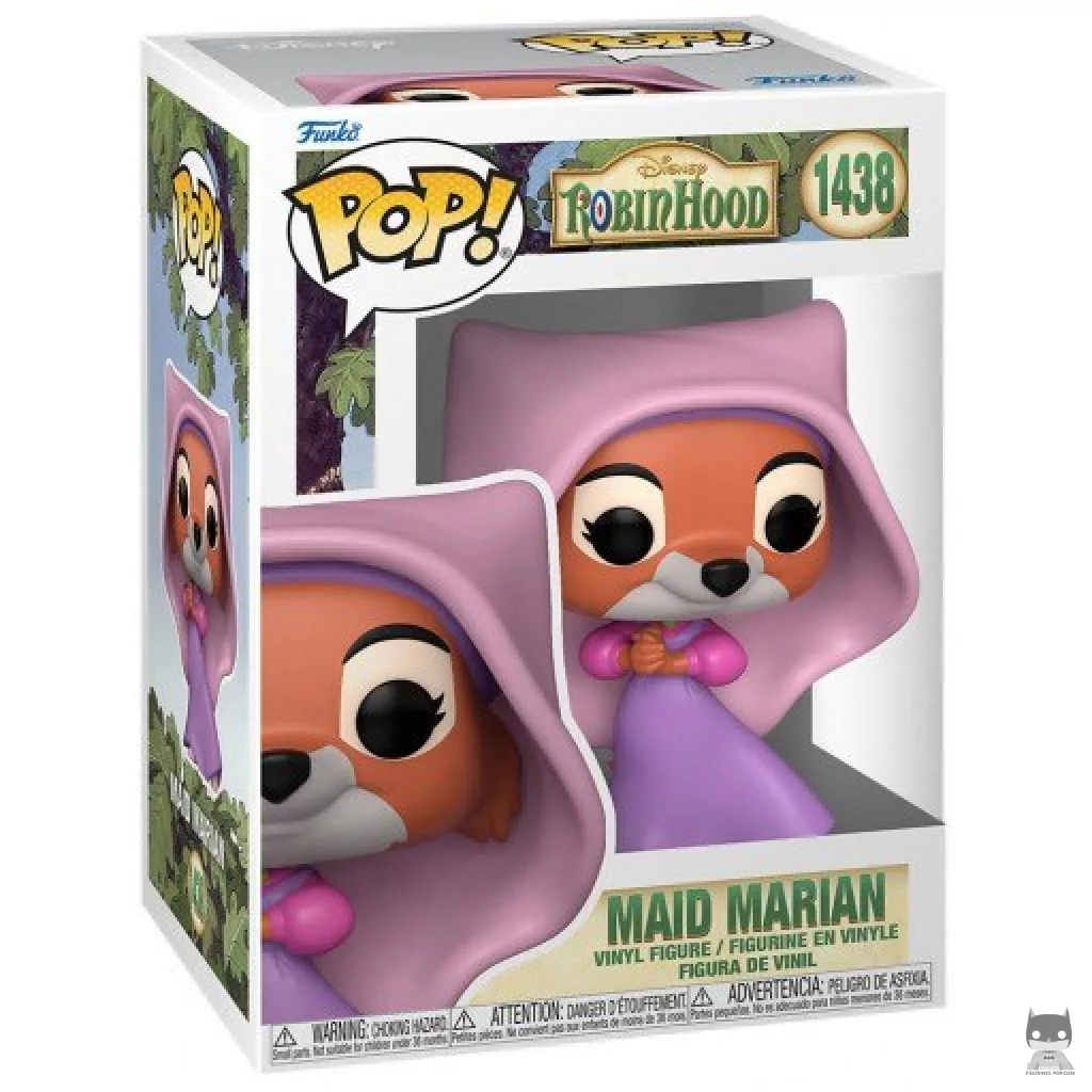 Figura Funko Pop! Lady Marian en su caja