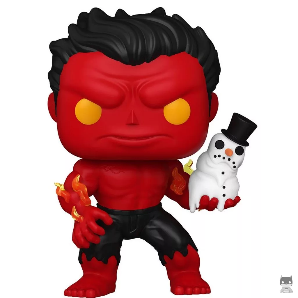 Figura Funko Pop! Hulk Rojo (Navidad) (Marvel Comics)