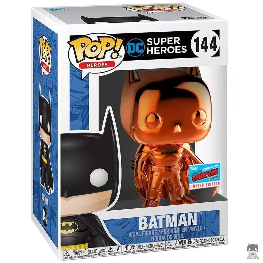 Figura Funko Pop! Batman (Naranja) en su caja