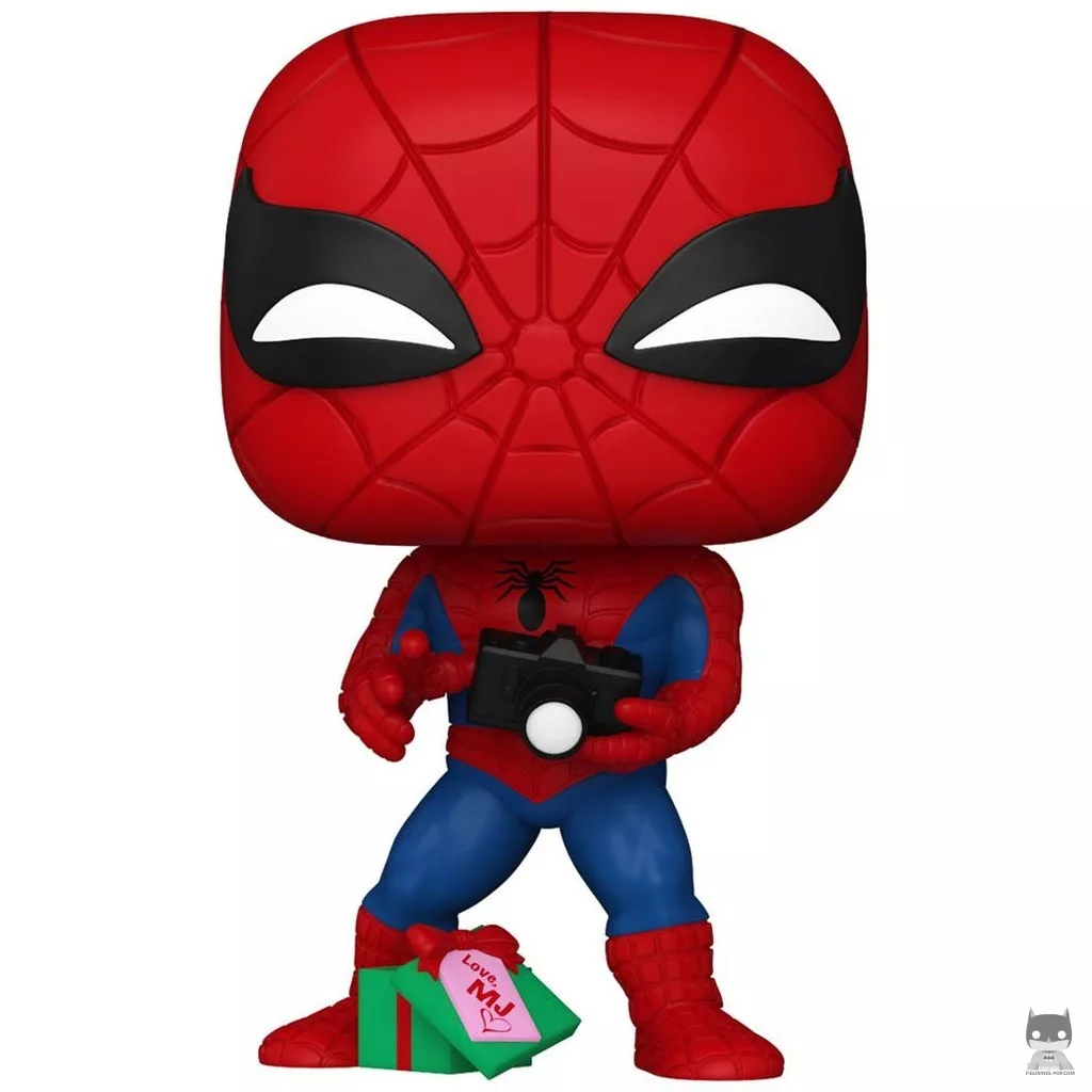 Figura Funko Pop! Spider-Man (Navidad) (Marvel Comics)