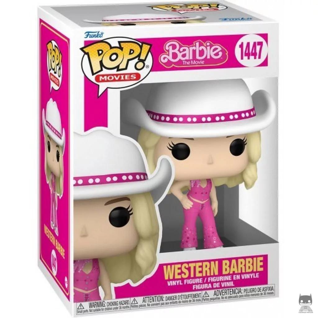 Figura Funko Pop! Barbie vaquera en su caja