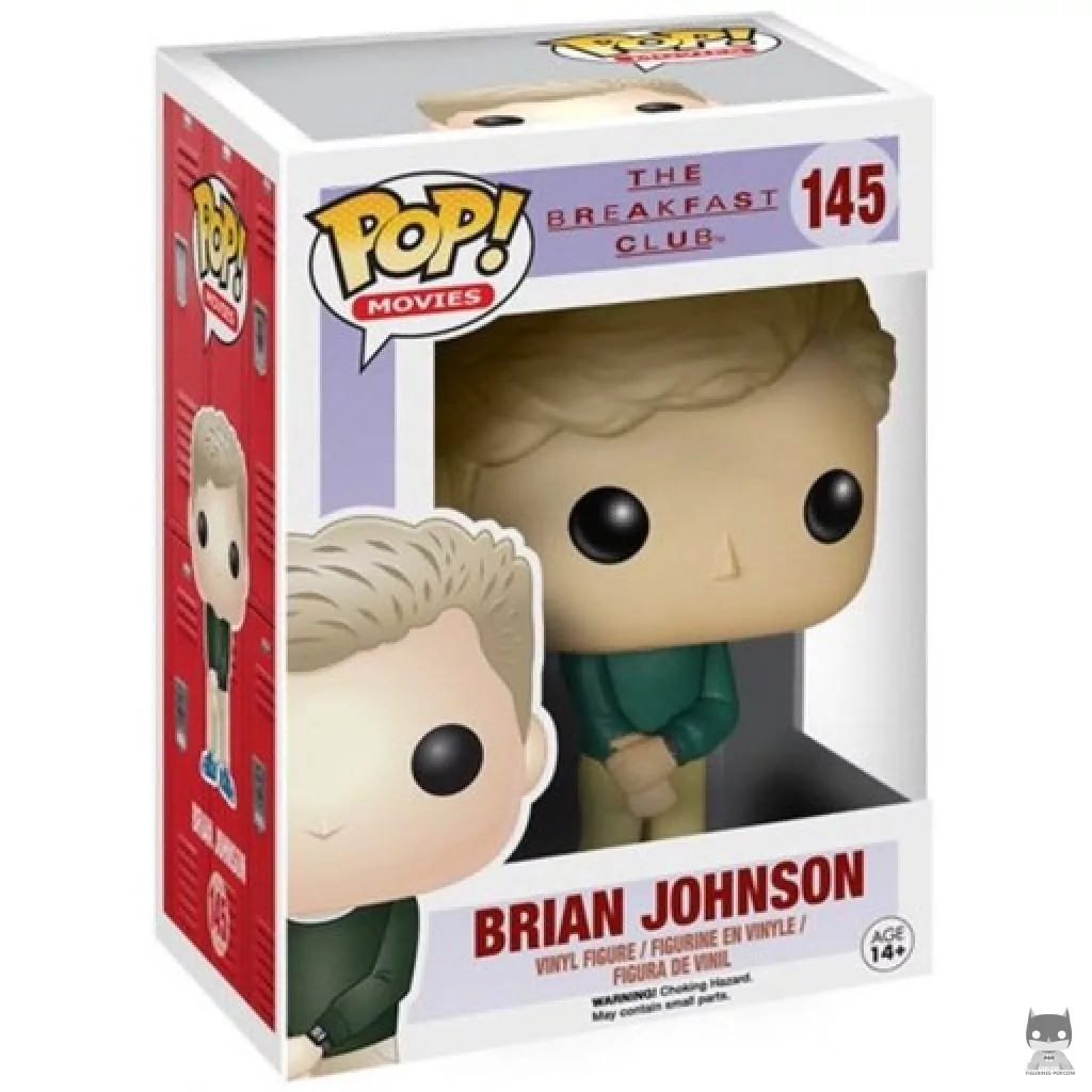Figura Funko Pop! Brian Johnson en su caja