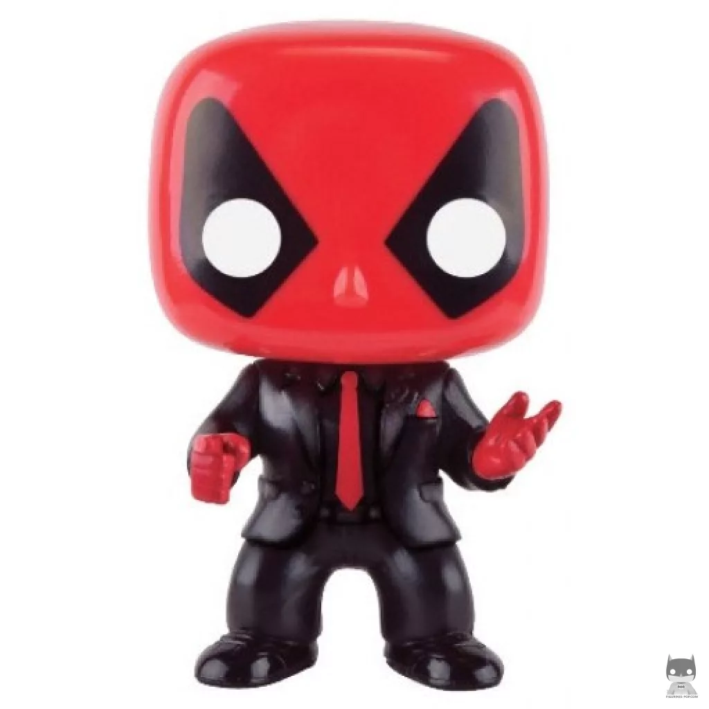 Figura Funko Pop! Deadpool con traje y corbata (Marvel Comics)