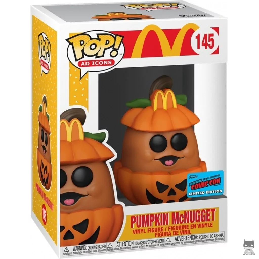 Figura Funko Pop! McNugget calabaza en su caja