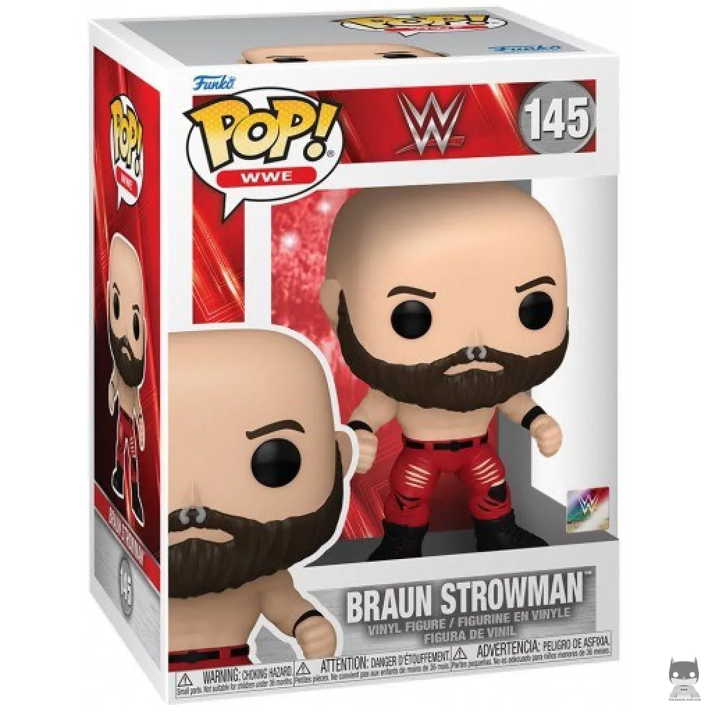 Figura Funko Pop! Braun Strowman en su caja
