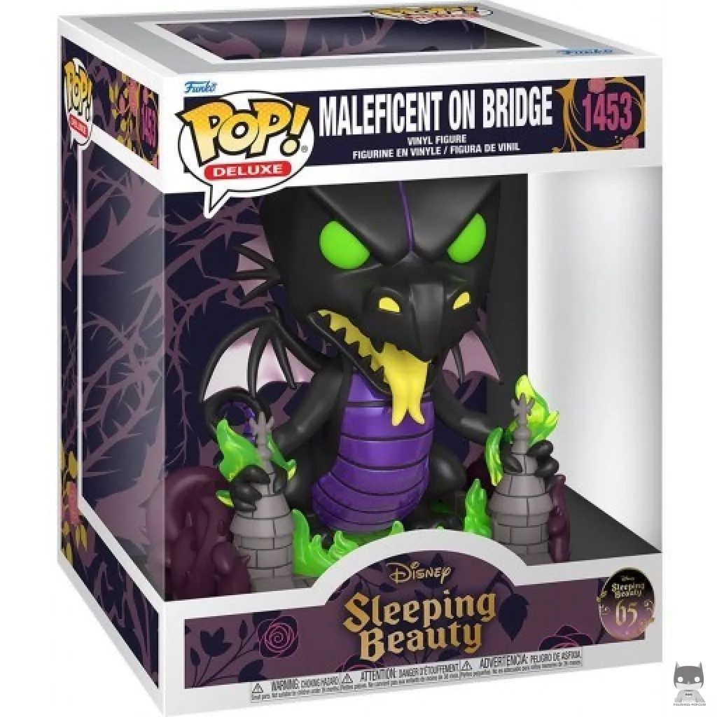 Figura Funko Pop! Maléfica en el puente en su caja