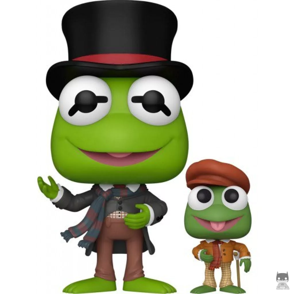 Figura Funko Pop! Bob Cratchit con Tiny Tim (Los Teleñecos en Cuento de Navidad)