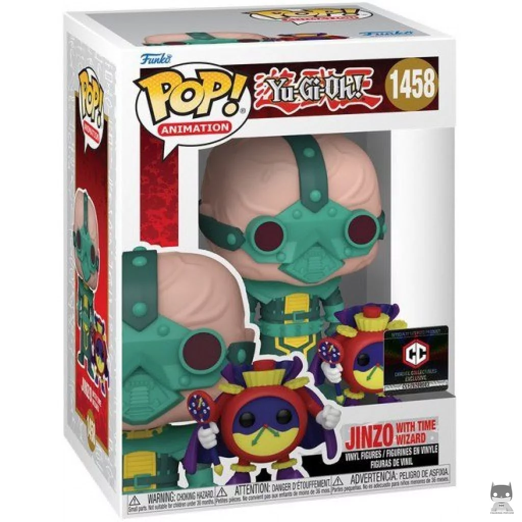 Figura Funko Pop! Jinzo con Mago del Tiempo en su caja