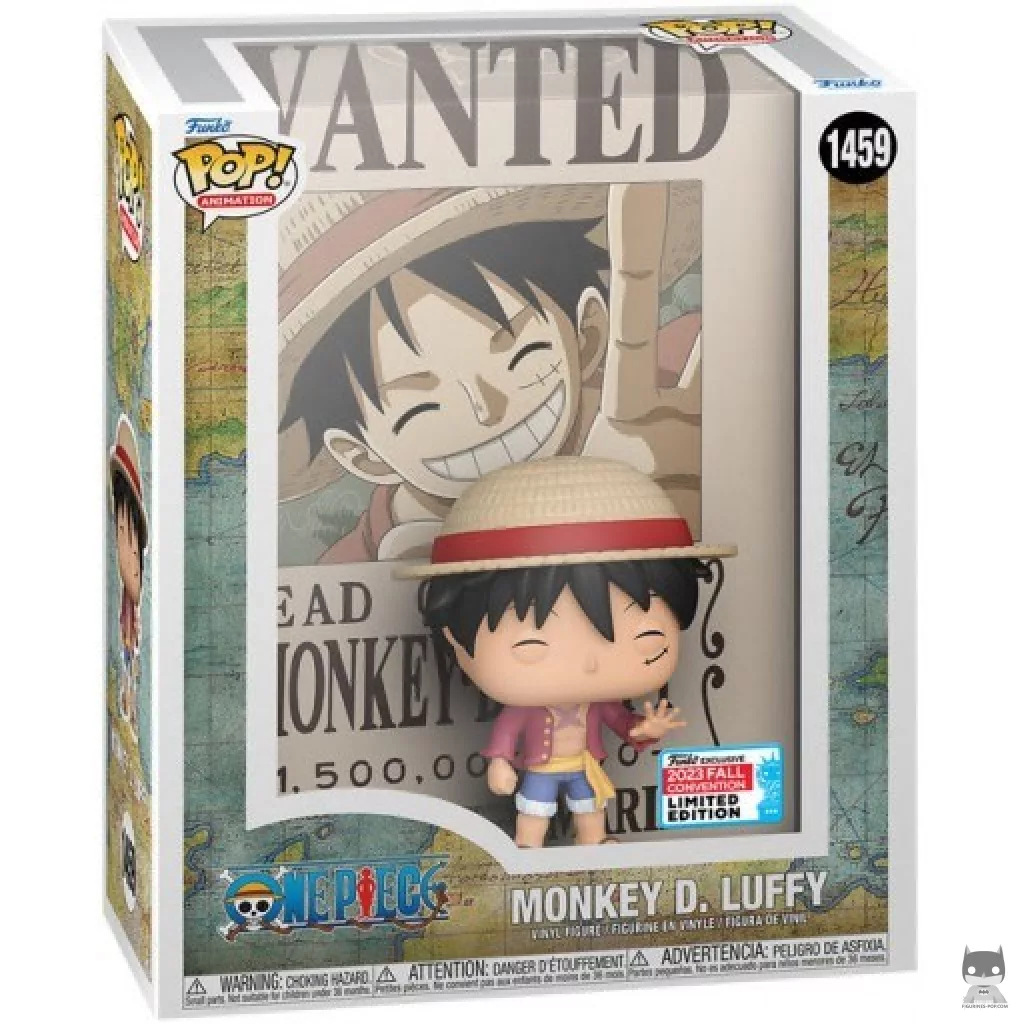 Figura Funko Pop! Luffy (Póster) en su caja