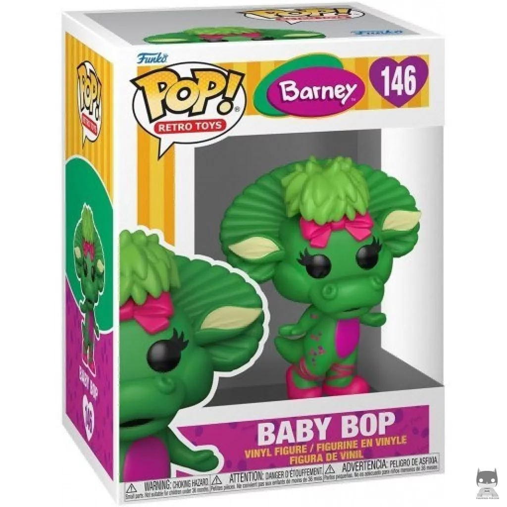 Figura Funko Pop! Baby Bop en su caja