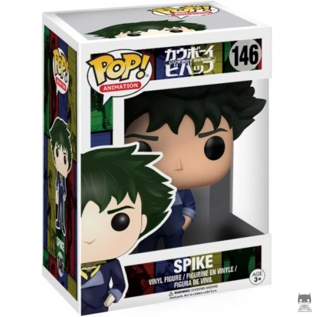 Figura Funko Pop! Spike Spiegel en su caja