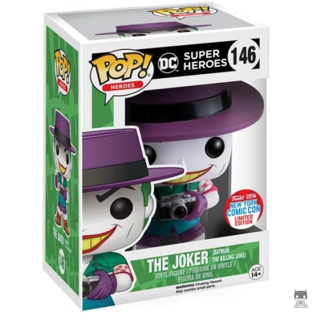 Figura Funko Pop! Joker (La broma asesina) en su caja