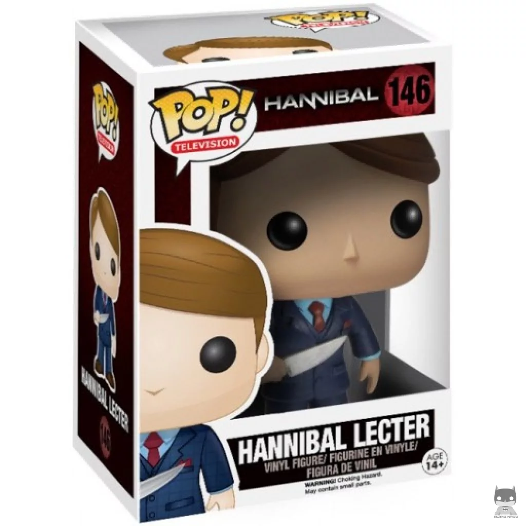 Figura Funko Pop! Hannibal Lecter en su caja