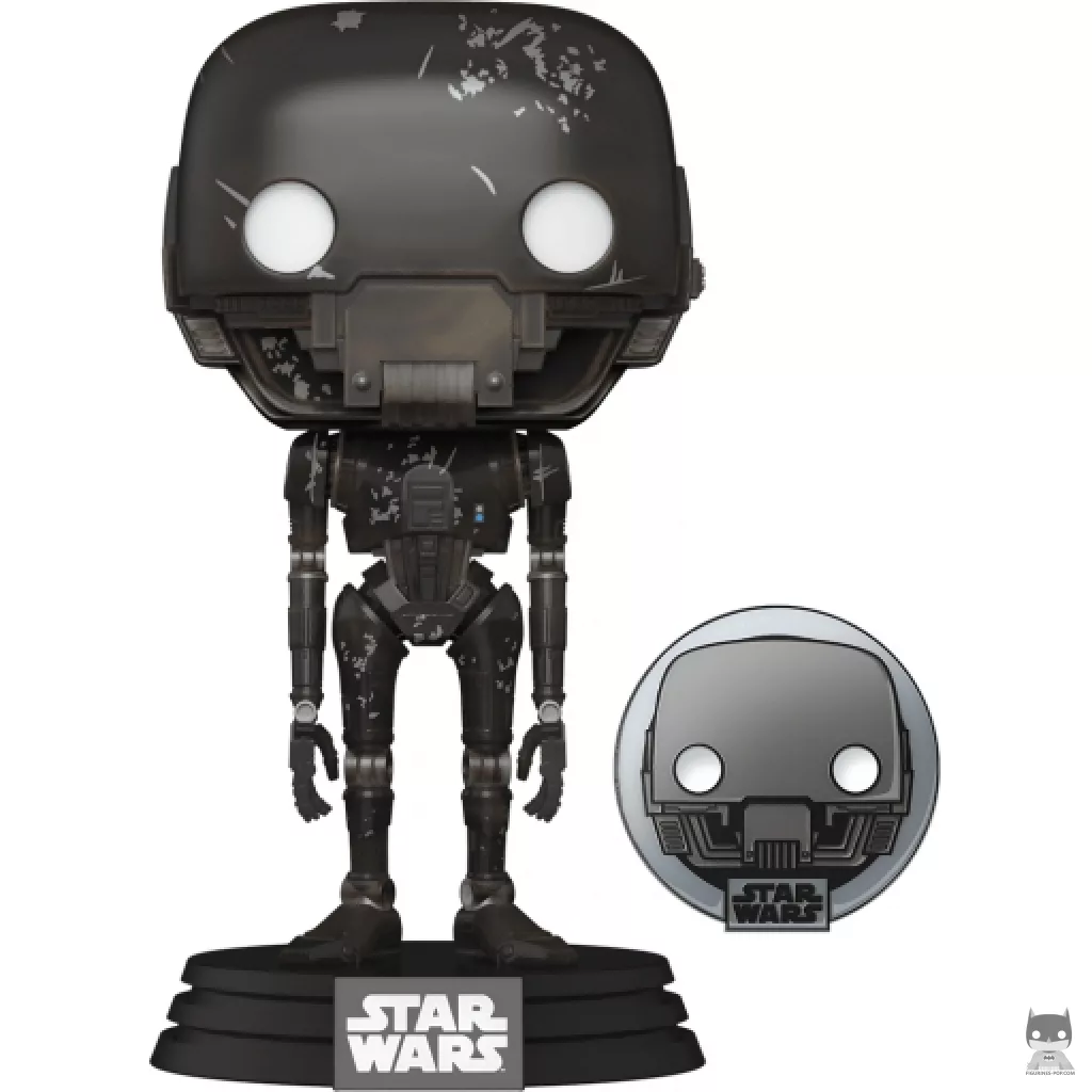 Figura Funko Pop! K-2SO en Jedha (Rogue One: Una historia de Star Wars)