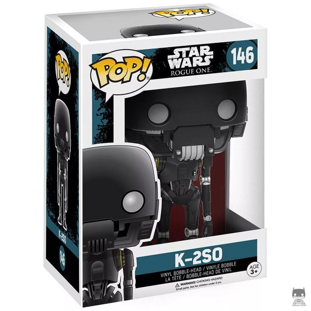 Figura Funko Pop! K-2SO en su caja