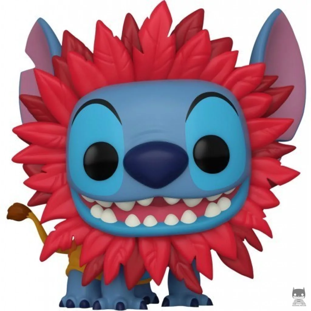 Figura Funko Pop! Stitch como Simba (Lilo y Stitch)