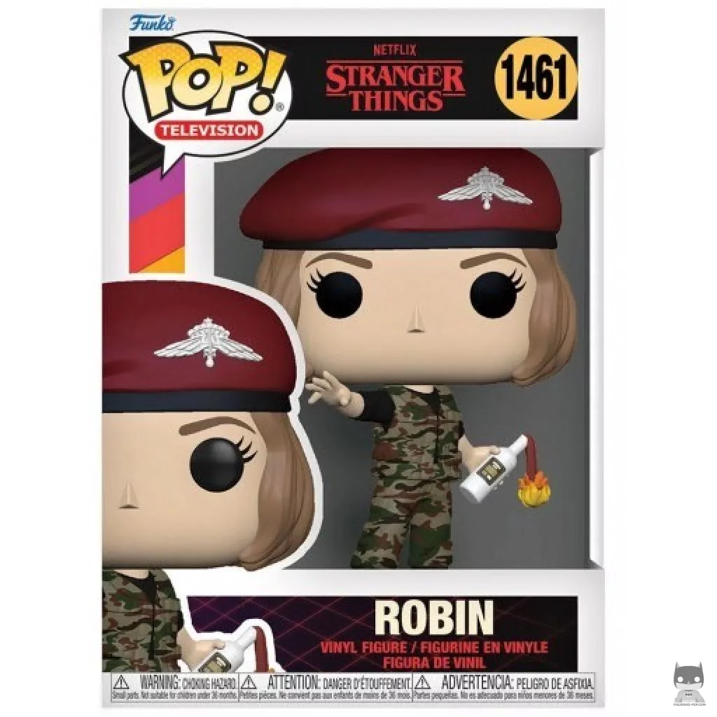 Figura Funko Pop! Robin en su caja