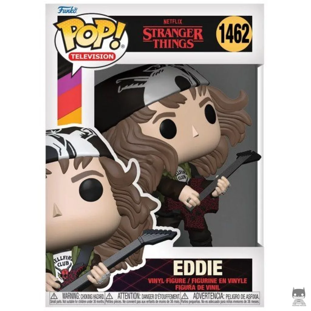 Figura Funko Pop! Eddie en su caja