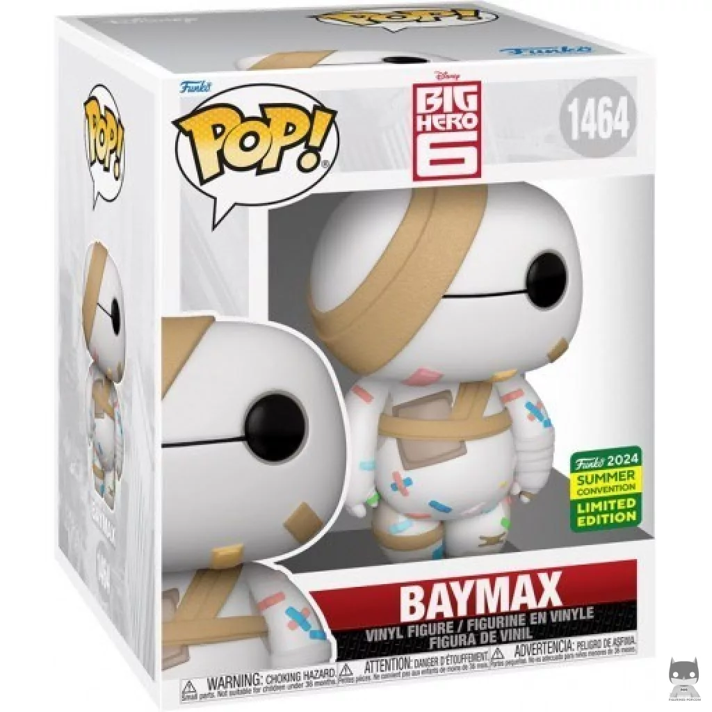 Figura Funko Pop! Baymax (Supersized) en su caja