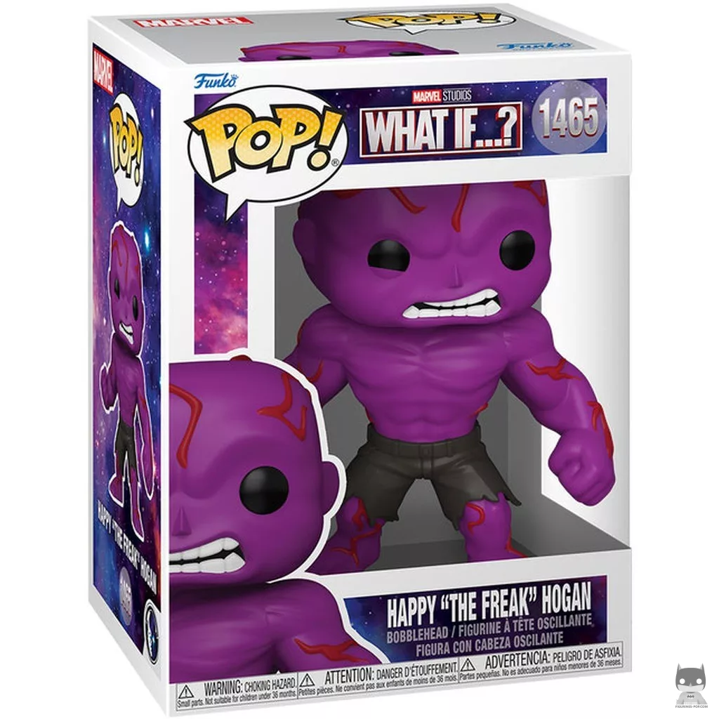 Figura Funko Pop! Happy "The Freak" Hogan en su caja