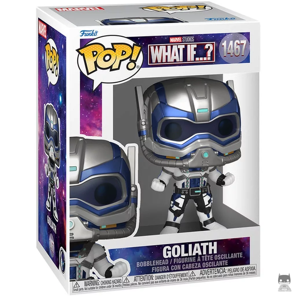 Figura Funko Pop! Goliath en su caja