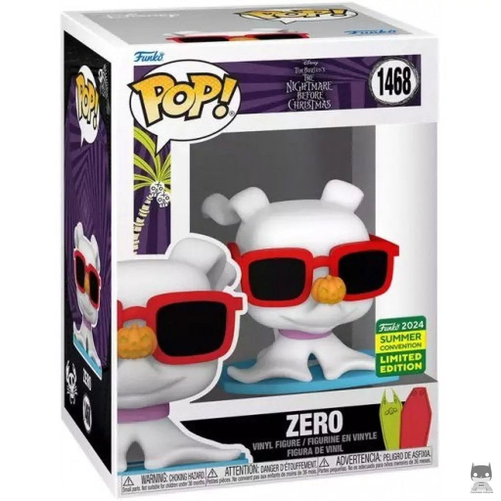 Figura Funko Pop! Zero con gafas de sol en su caja