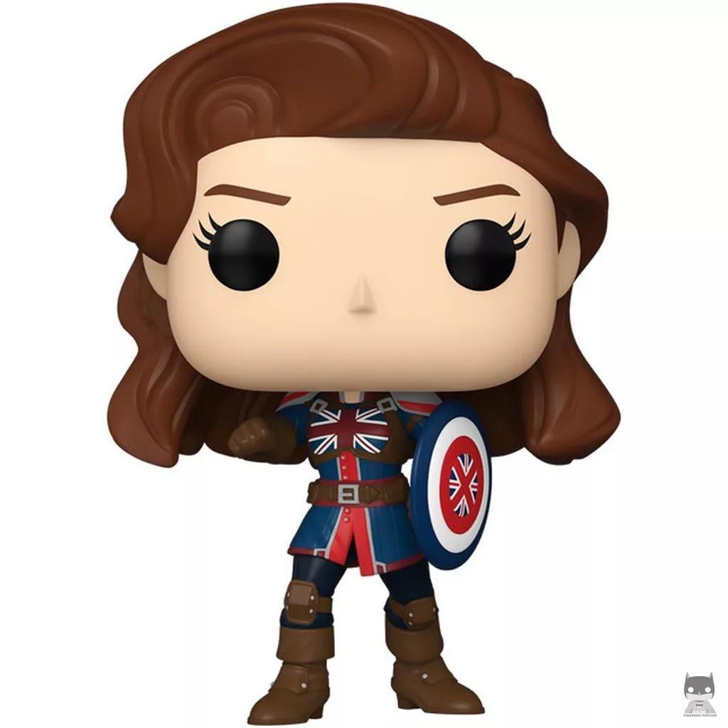 Figura Funko Pop! Capitana Carter (¿Qué pasaría si...?)