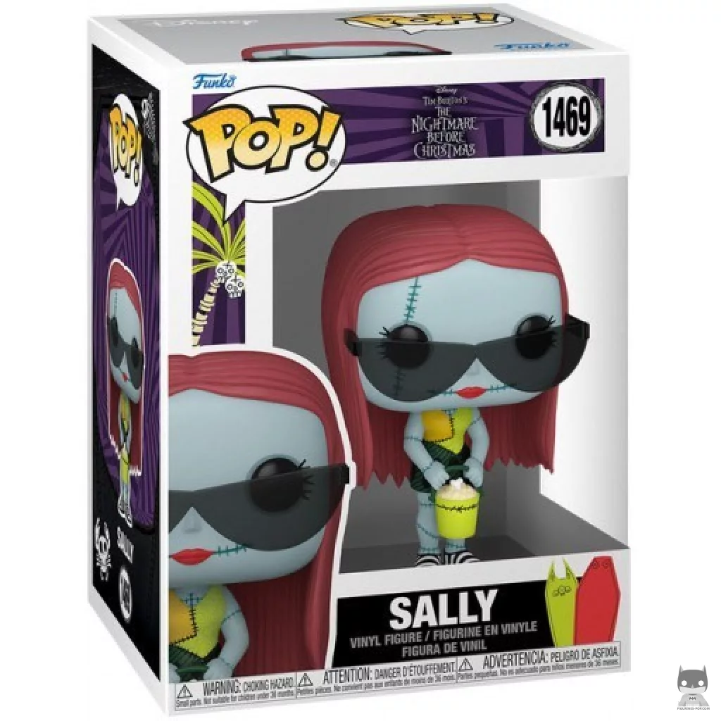 Figura Funko Pop! Sally (Playa) en su caja