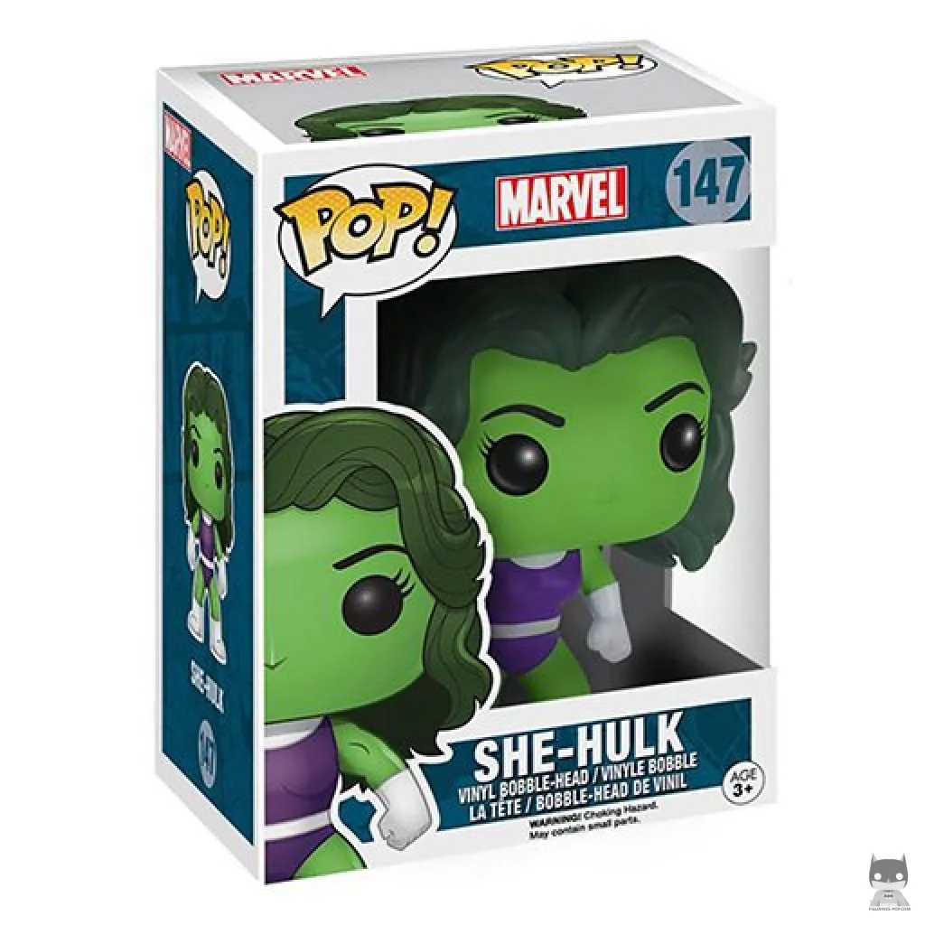 Figura Funko Pop! She-Hulk en su caja