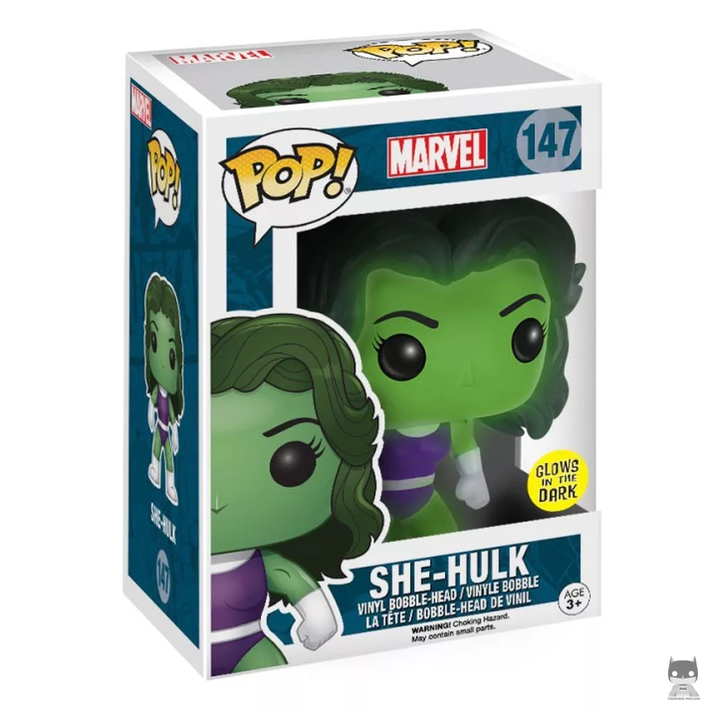 Figura Funko Pop! She-Hulk en su caja